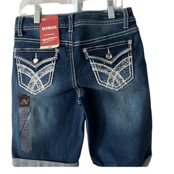 Total Girl Girls denim shorts size 10R NWT - Picture 2 of 2